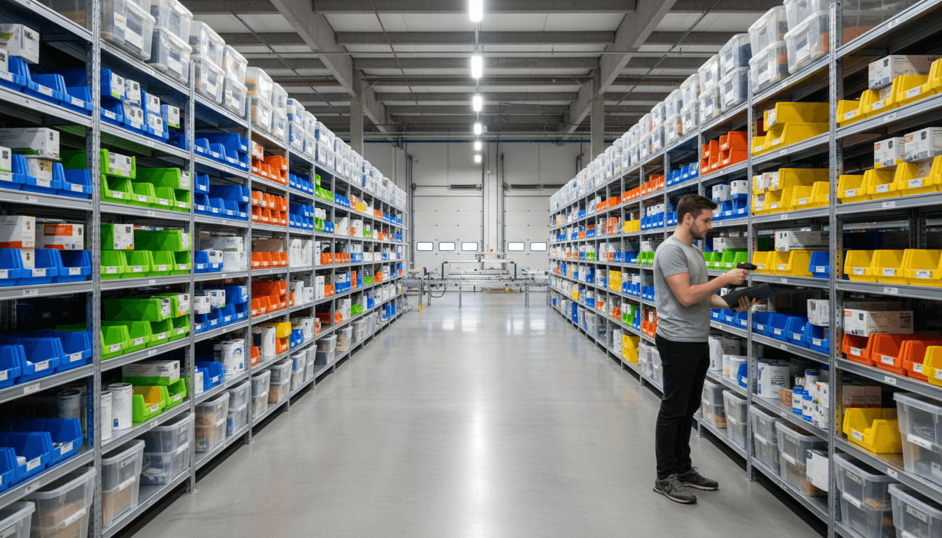 PNP enterprise inc warehouse facility with organized inventory storage