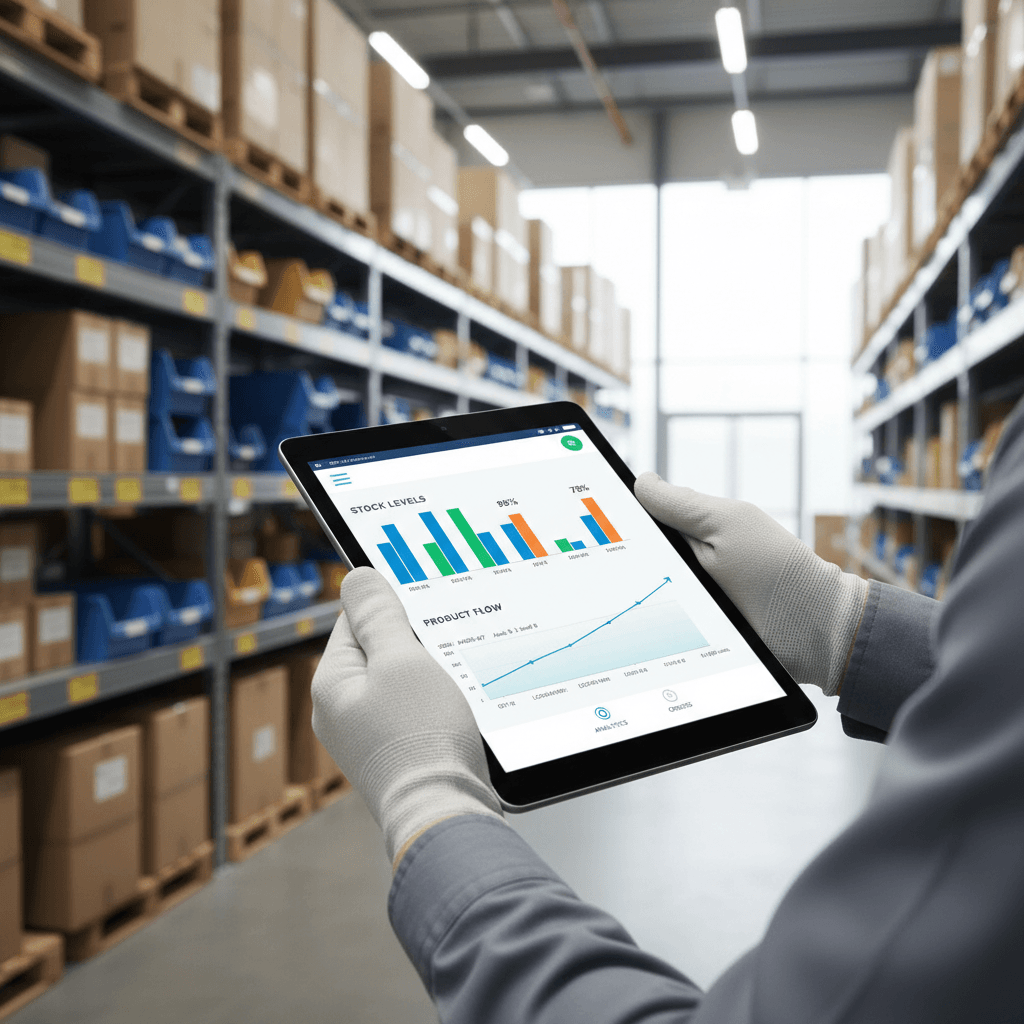 Real-time inventory management at PNP enterprise logistics facility